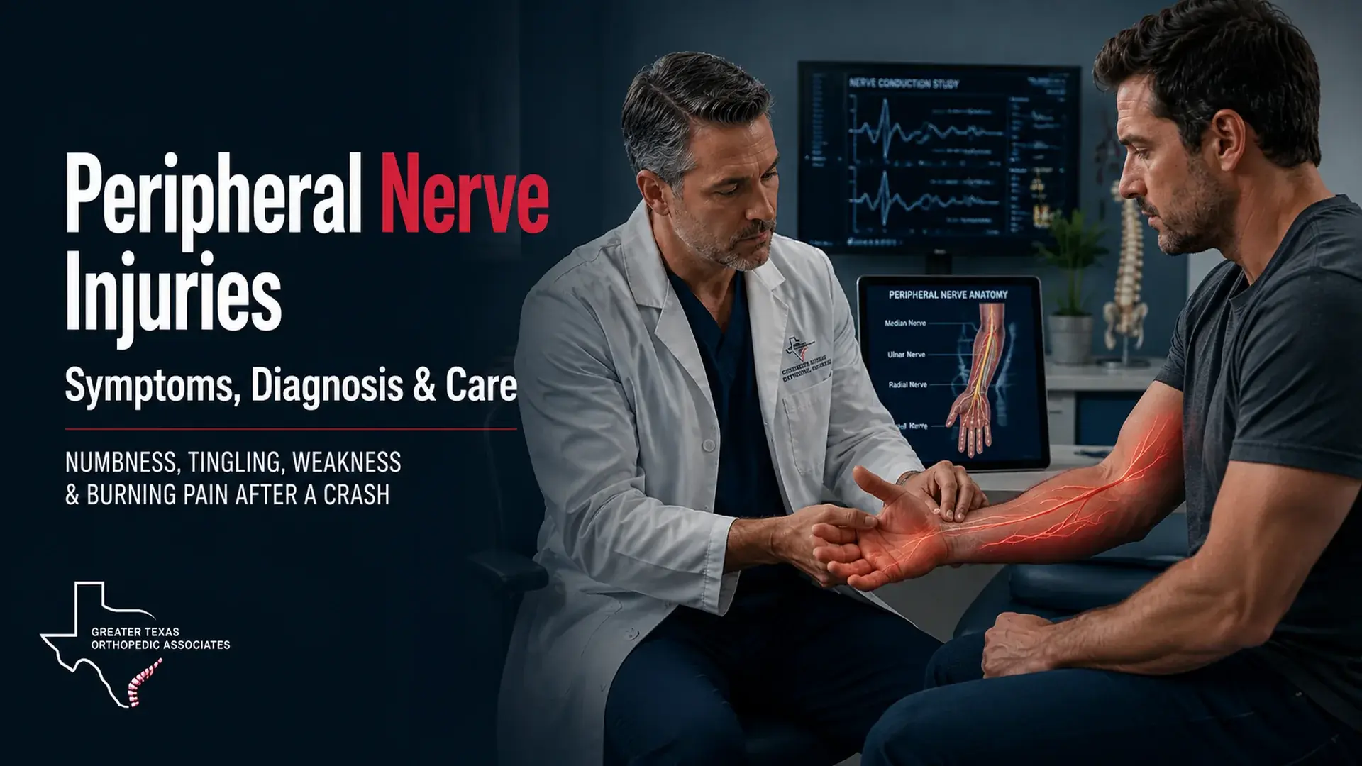 Peripheral Nerve Injuries After a Car Accident: Symptoms, Diagnosis, and Treatment